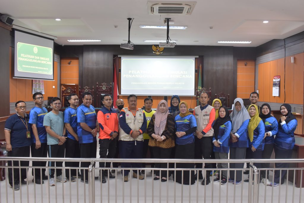 PN Purbalingga adakan Pelatihan dan Simulasi Penanggulangan Bencana