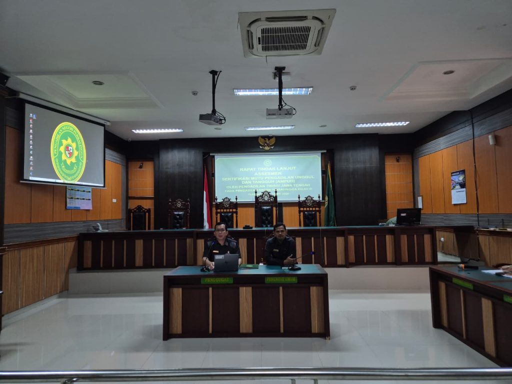 Rapat tindak lanjut asesmen AMPUH